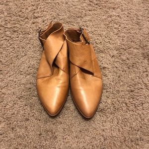 Free People Criss Cross Booties